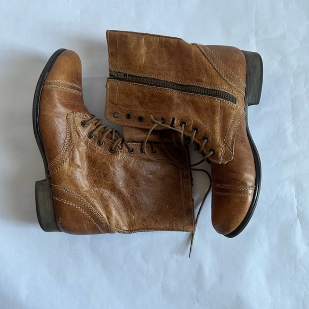 Steve Madden Brown Leather Women’s Boots